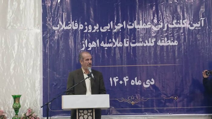 آغاز عملیات ساماندهی فاضلاب «گلدشت» اهواز؛ سرعت‌عمل در تصمیم گیری تا اقدام