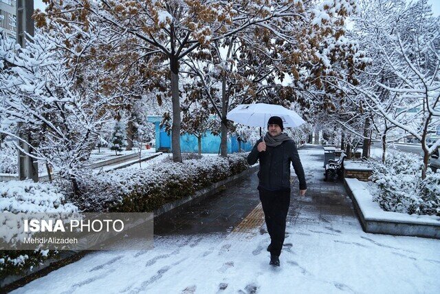 برف و باران در راه کهگیلویه و بویراحمد