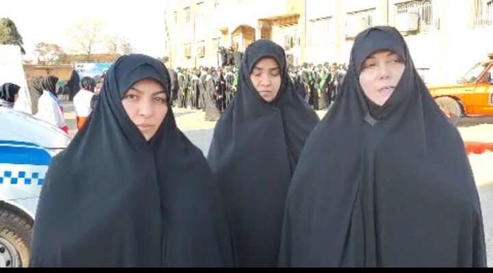 حضور ۴۰۰۰ بانوی بسیجی در مرحله دوم رزمایش «الی بیت‌المقدس»