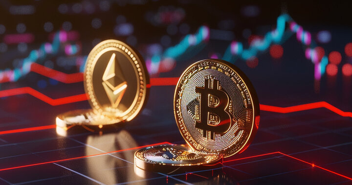 سقوط سرمایه بیت‌کوین و اتریوم در آستانه تعطیلات کریسمس