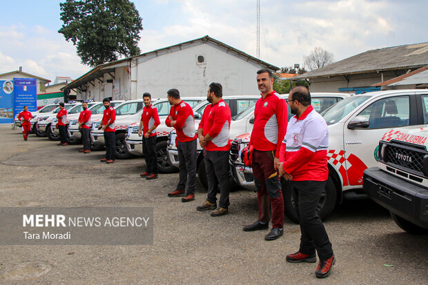 آماده‌باش تیم‌های امدادی در استان های شمالی