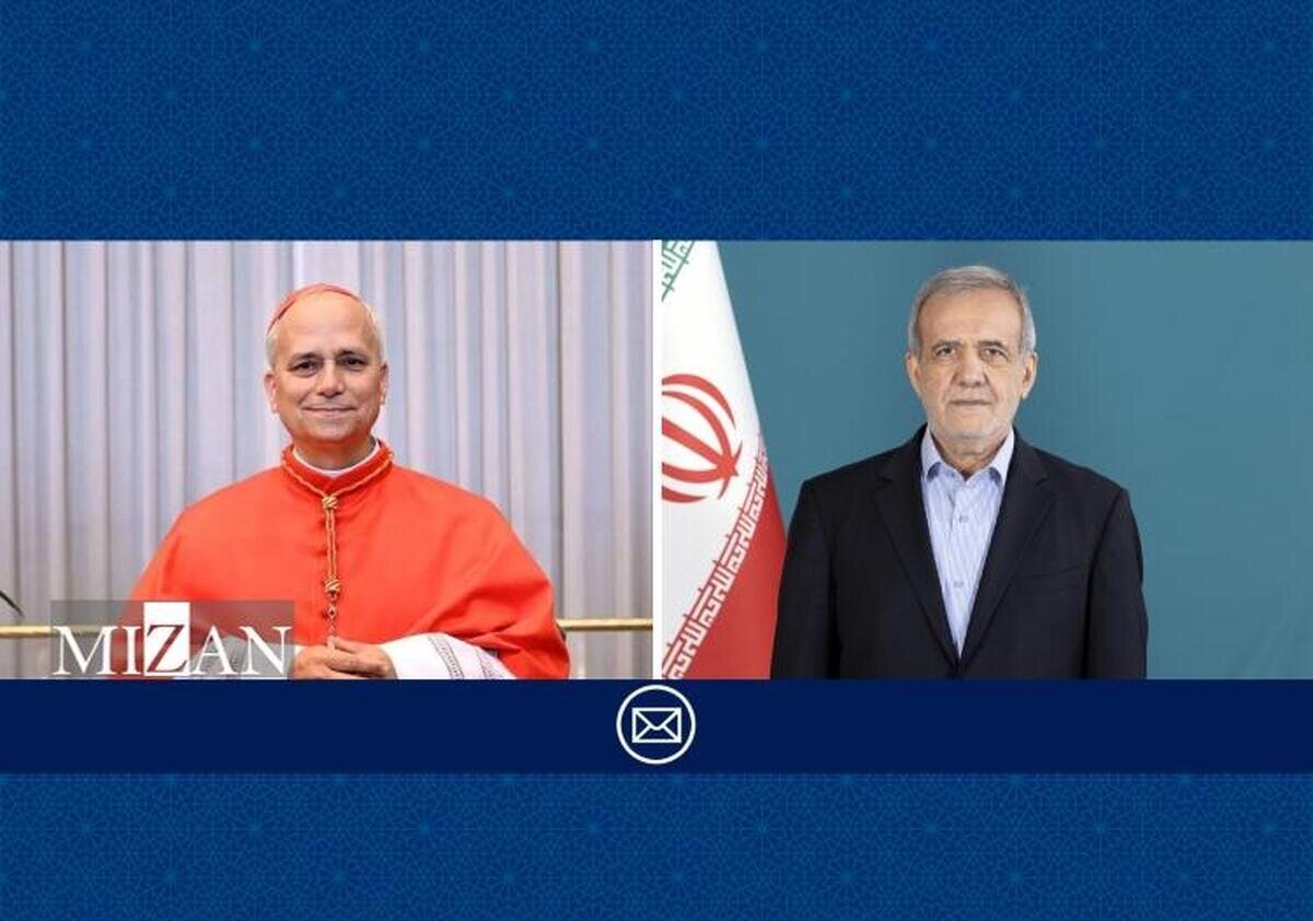 پیام تبریک پزشکیان به رهبر کاتولیک‌های جهان