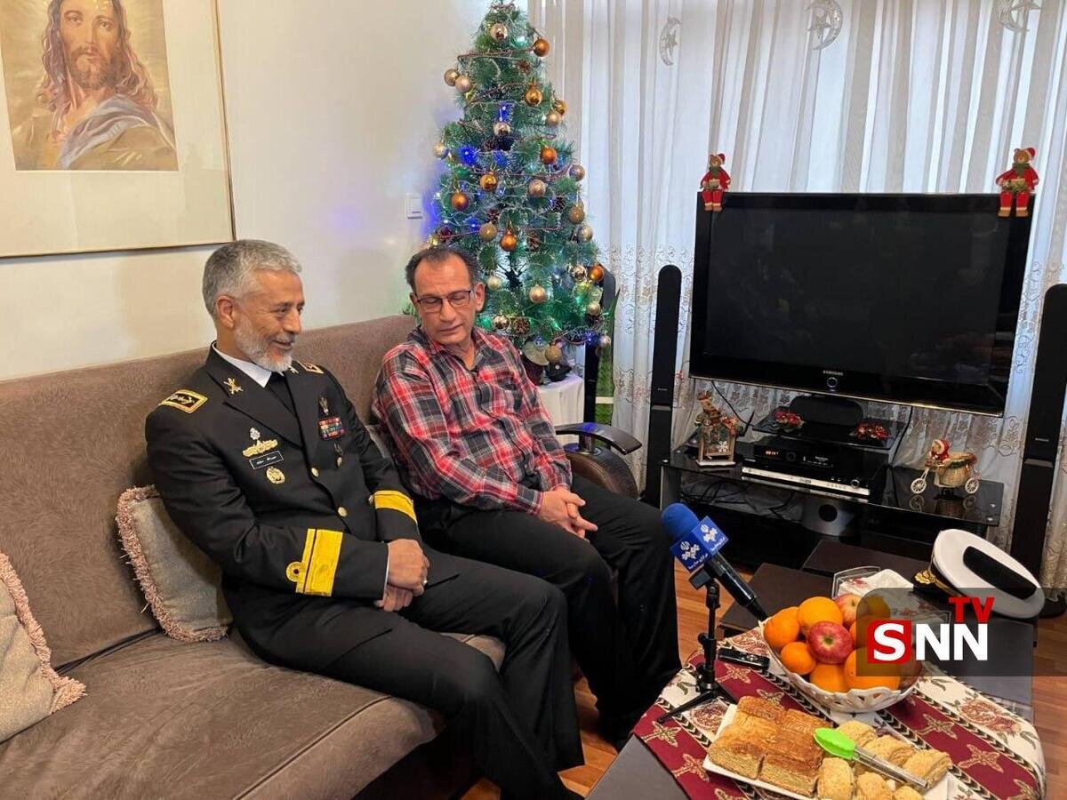 دیدار معاون ارتش با جانباز و آزاده ارمنی سمیک وارطانیان