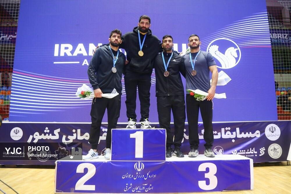 مسابقات کشتی قهرمانی کشور در تبریز
