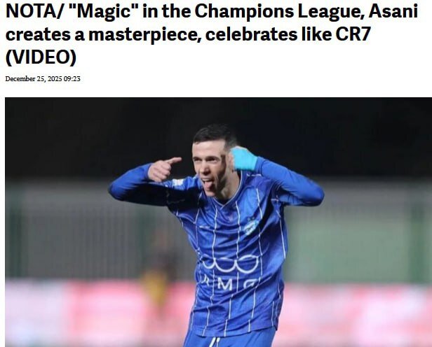 ‏رسانه آلبانیایی: یاسر مهره صعود به جام‌جهانی!