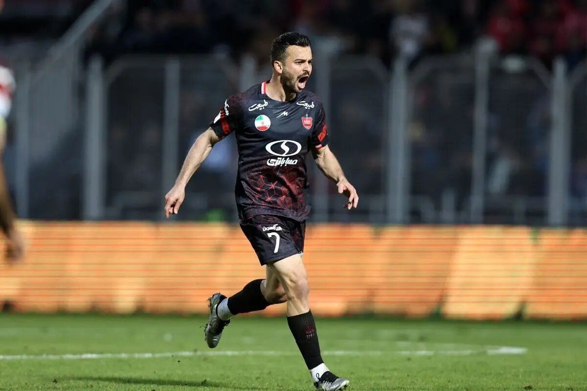 ویدیو: گل اول پرسپولیس به مس رفسنجان توسط سروش رفیعی