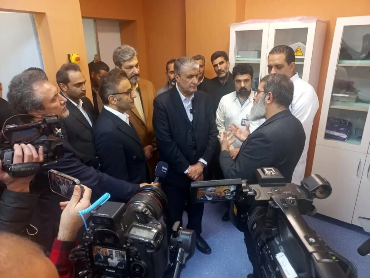 حضور رئیس سازمان انرژی اتمی در همایش متخصصین پزشکی هستهای و رادیوانکولوژی و هماتولوژی