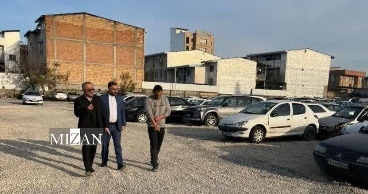 دادستان مرکز مازندران پای کار ساماندهی خودرو‌های توقیفی؛ بازدید از پارکینگ رسالت و کلانتری ۱۱ ساری