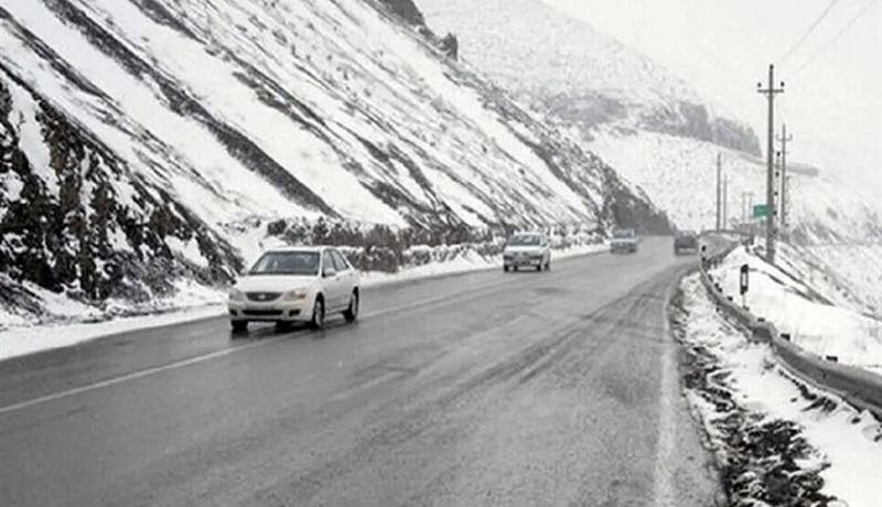 بارش باران و برف در ۱۰ استان