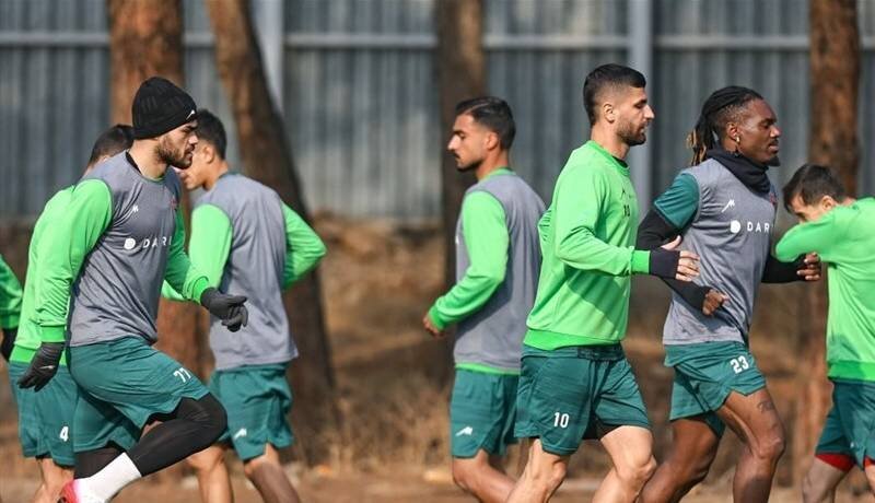مرخصی 5 روزه برای بازیکنان پرسپولیس در نیم فصل