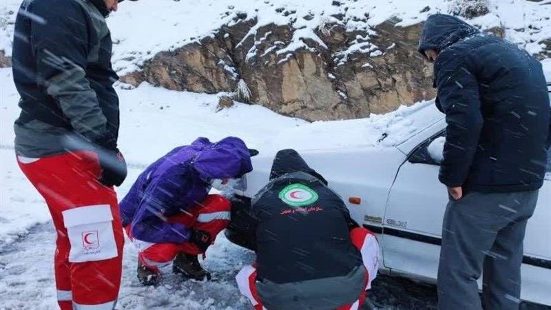 وقوع ۶۸۸ حادثه و امدادرسانی هلال احمر به بیش از ۳۵ هزار نفر در یک هفته