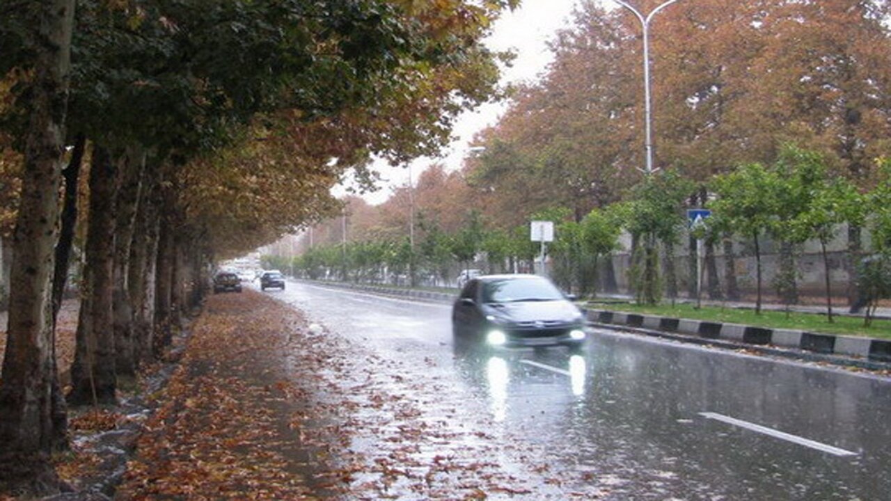 برف و باران در راه استان کرمان