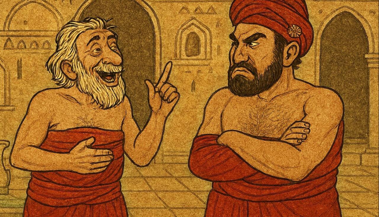 وقتی بهلول حال خلیفه را گرفت