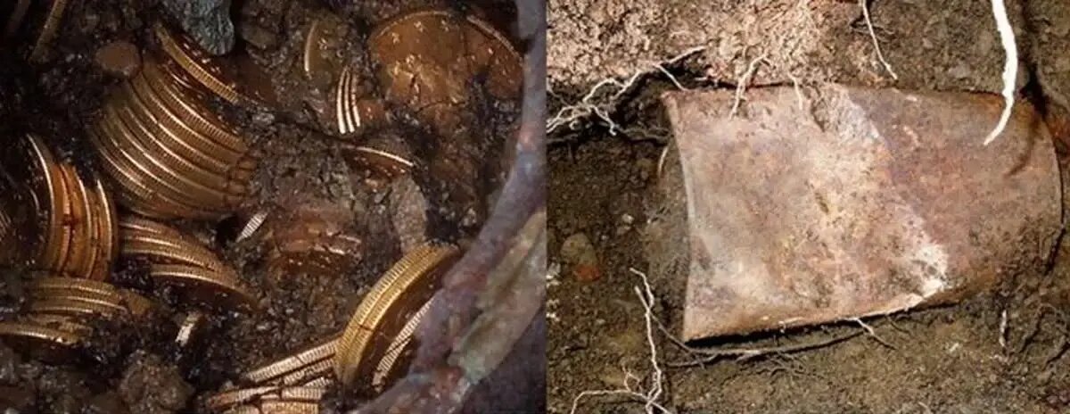 زوج خوش‌شانس یکی از بزرگ‌ترین گنجینه‌های طلا را پیدا کردند | عکس