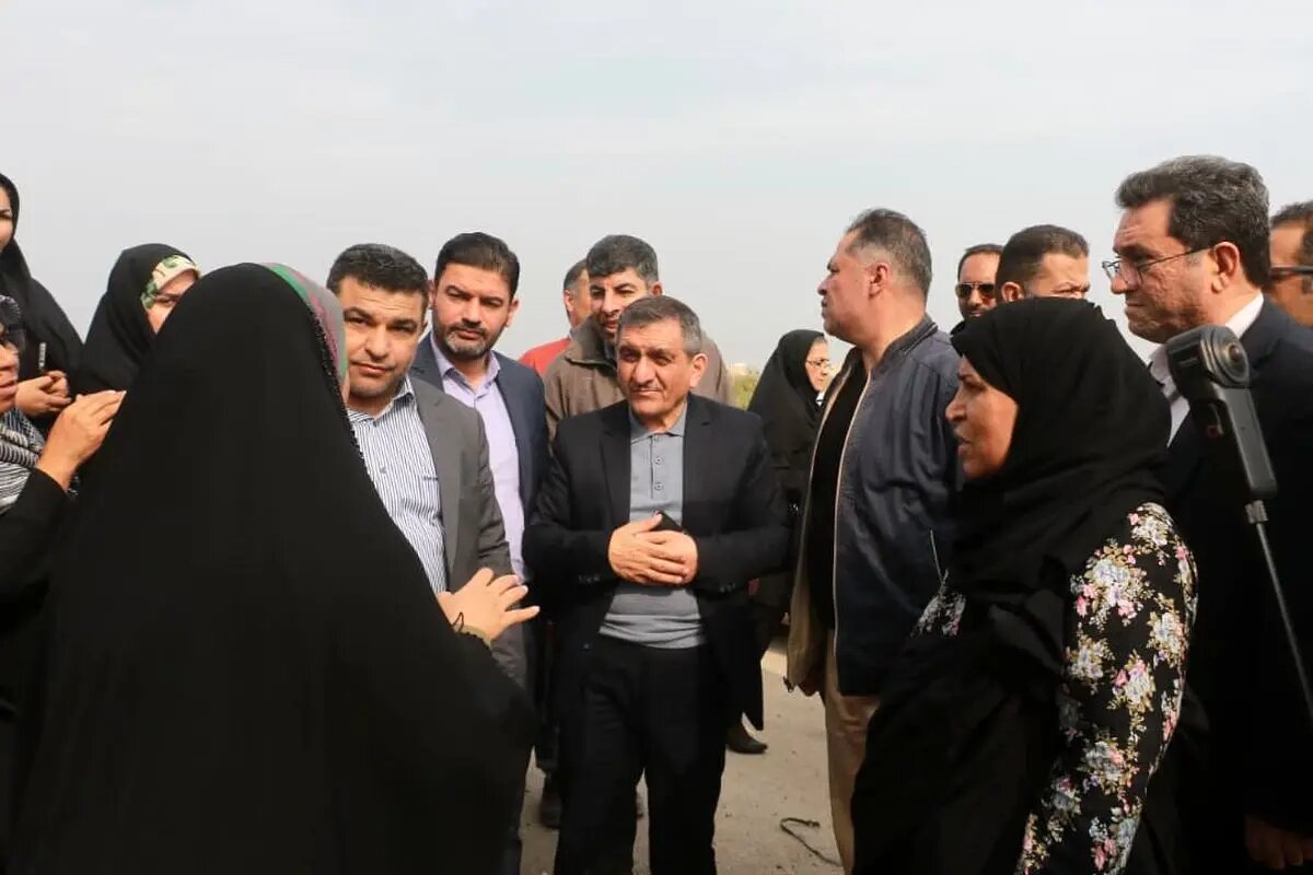 بازدید میدانی مدیرعامل سازمان منطقه آزاد اروند از محلات کمبرخوردار آبادان