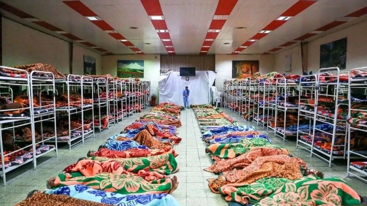 کمبودی در گرمخانه‌ها برای پذیرش بی‌خانمان‌ها نداریم