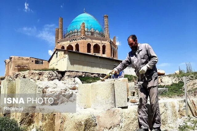 سرپرست پایگاه میراث جهانی گنبد سلطانیه: گنبد سلطانیه، نماد تاب‌آوری ملی ایران است