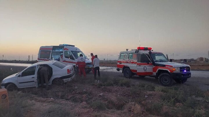 حادثه‌خیزی جاده‌های استان سمنان؛ ۹ تصادف و ۳ کشته در یک هفته