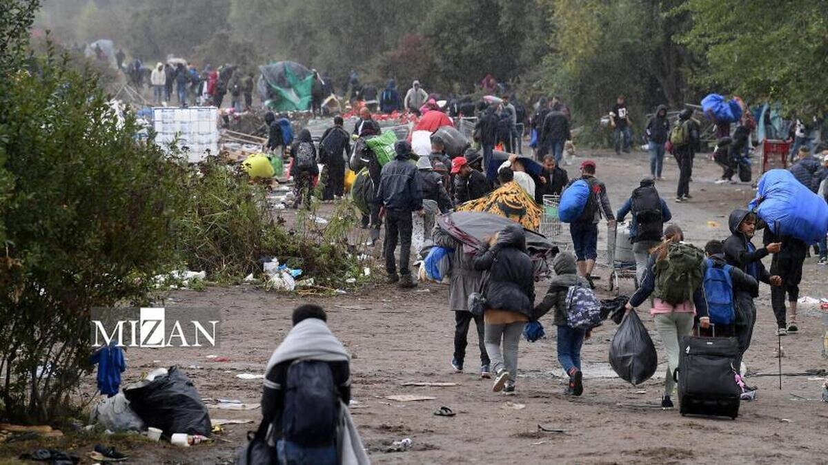 انتقاد نهادهای حقوق بشری از وضعیت سلامت مهاجران در دانکِرک فرانسه