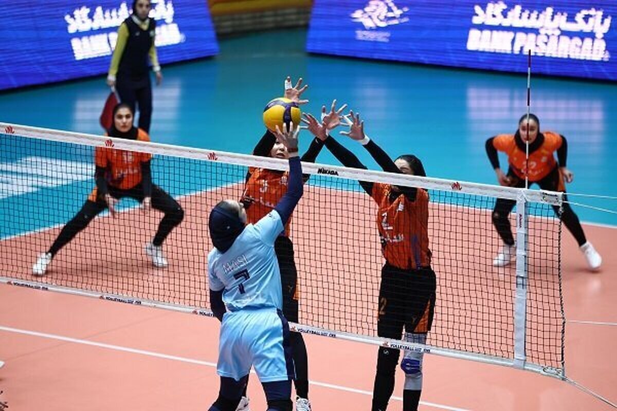 نتایج هفته پنجم لیگ برتر والیبال بانوان