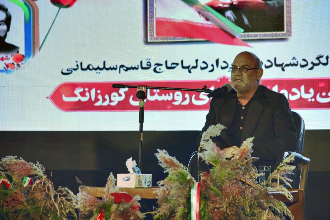 آئین بزرگداشت ششمین سالگرد سردار دل‌ها در روستای گورزانگ + عکس