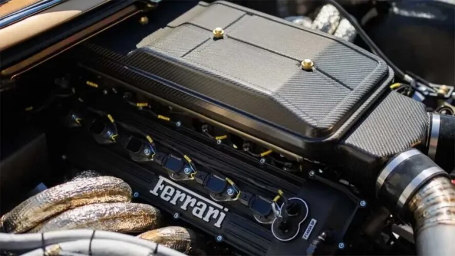 بازتولید زشت‌ترین فراری تاریخ با موتور مدرن V12 و قیمت نجومی!