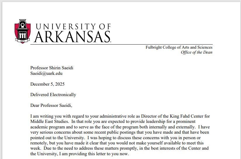 ناگفتههای استاد ایرانی اخراج شده از دانشگاه آمریکا