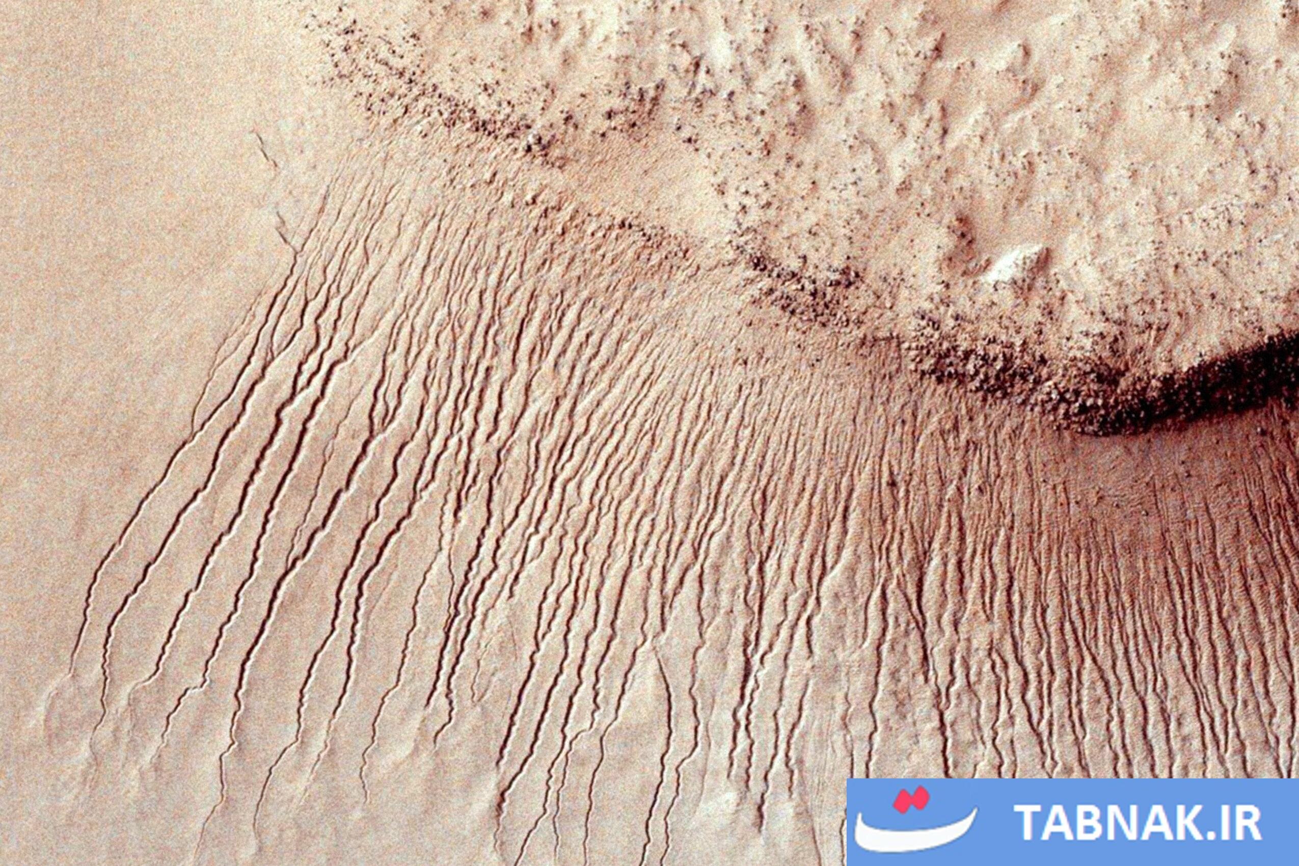 نماهای حیرت‌آور از مریخ