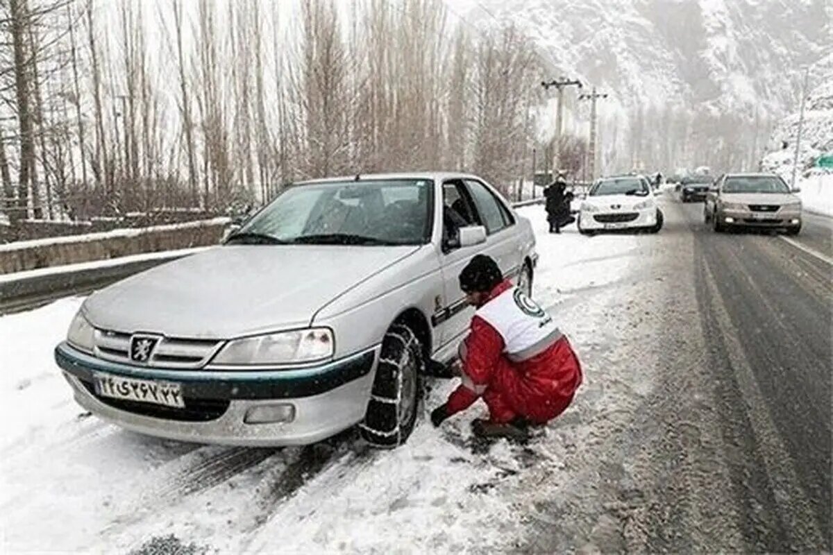 زنجیرچرخ؛ شرط تردد در محورهای کوهستانی استان اردبیل