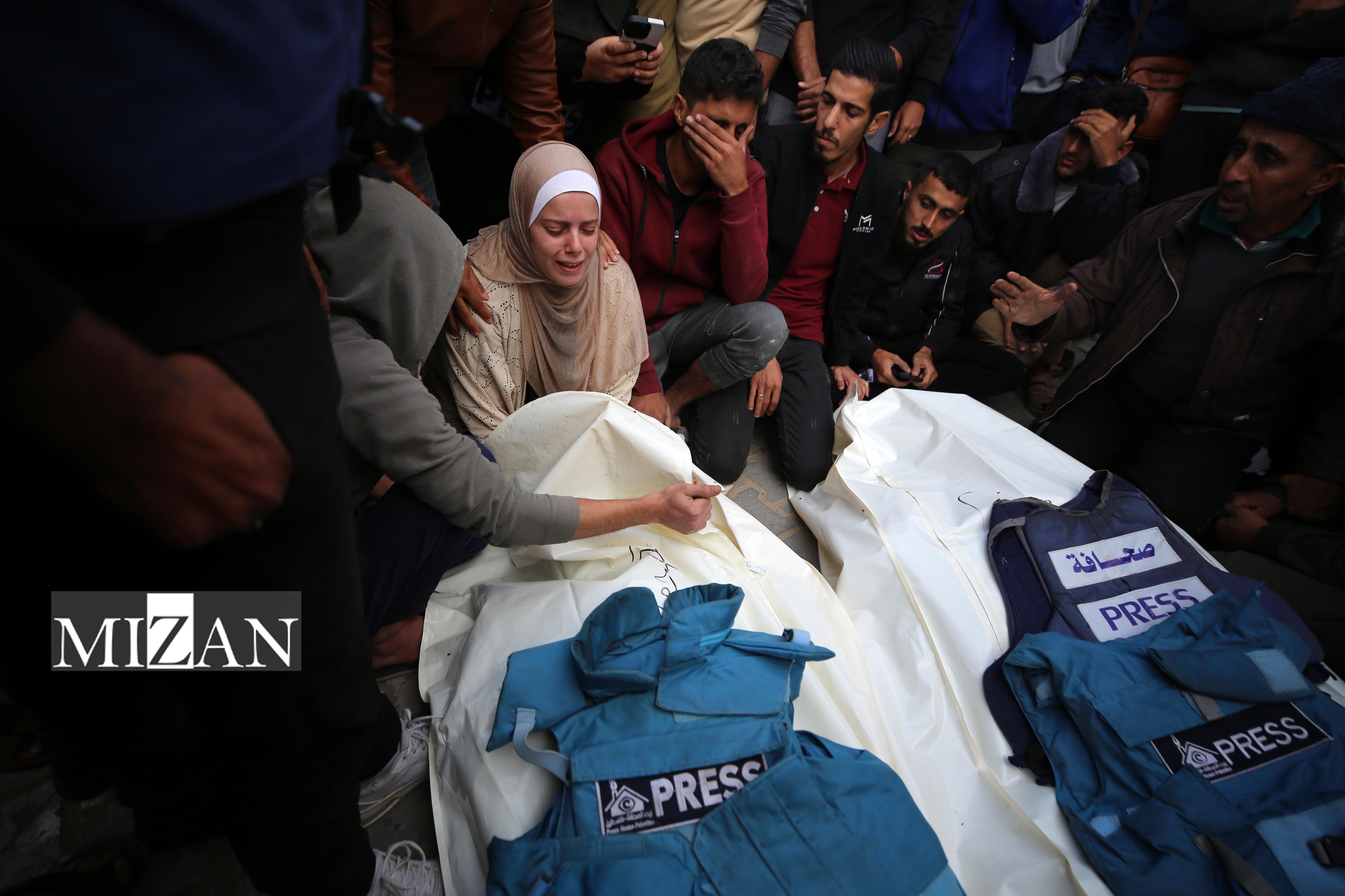 کشتار هدفمند اعضای خانواده خبرنگاران فلسطینی