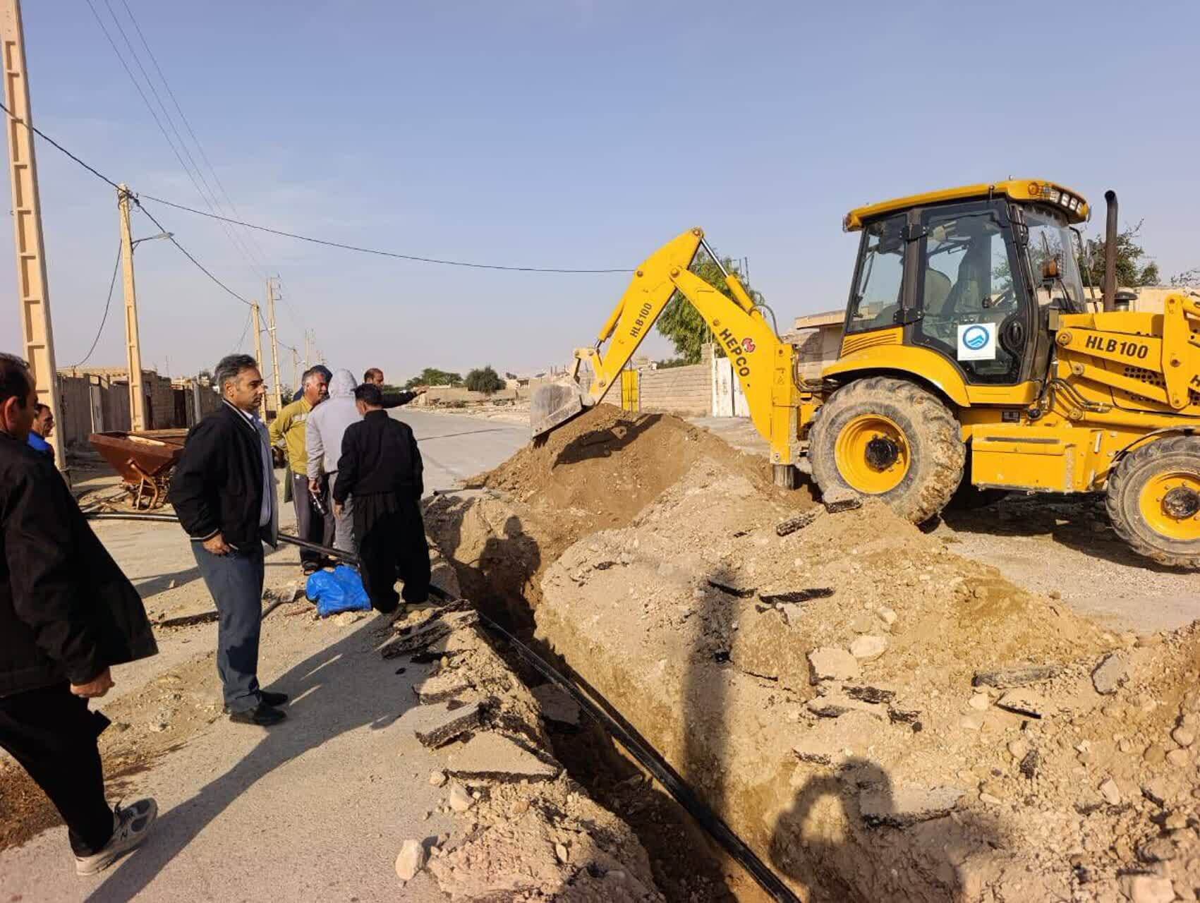 پروژه نوسازی شبکه آب روستای تمتم دهلران به پایان رسید / ۲۰۰ خانوار از آب پایدار بهرهمند شدند