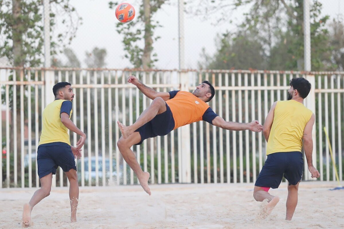 آغاز هفتمین اردوی تیم ملی فوتبال ساحلی