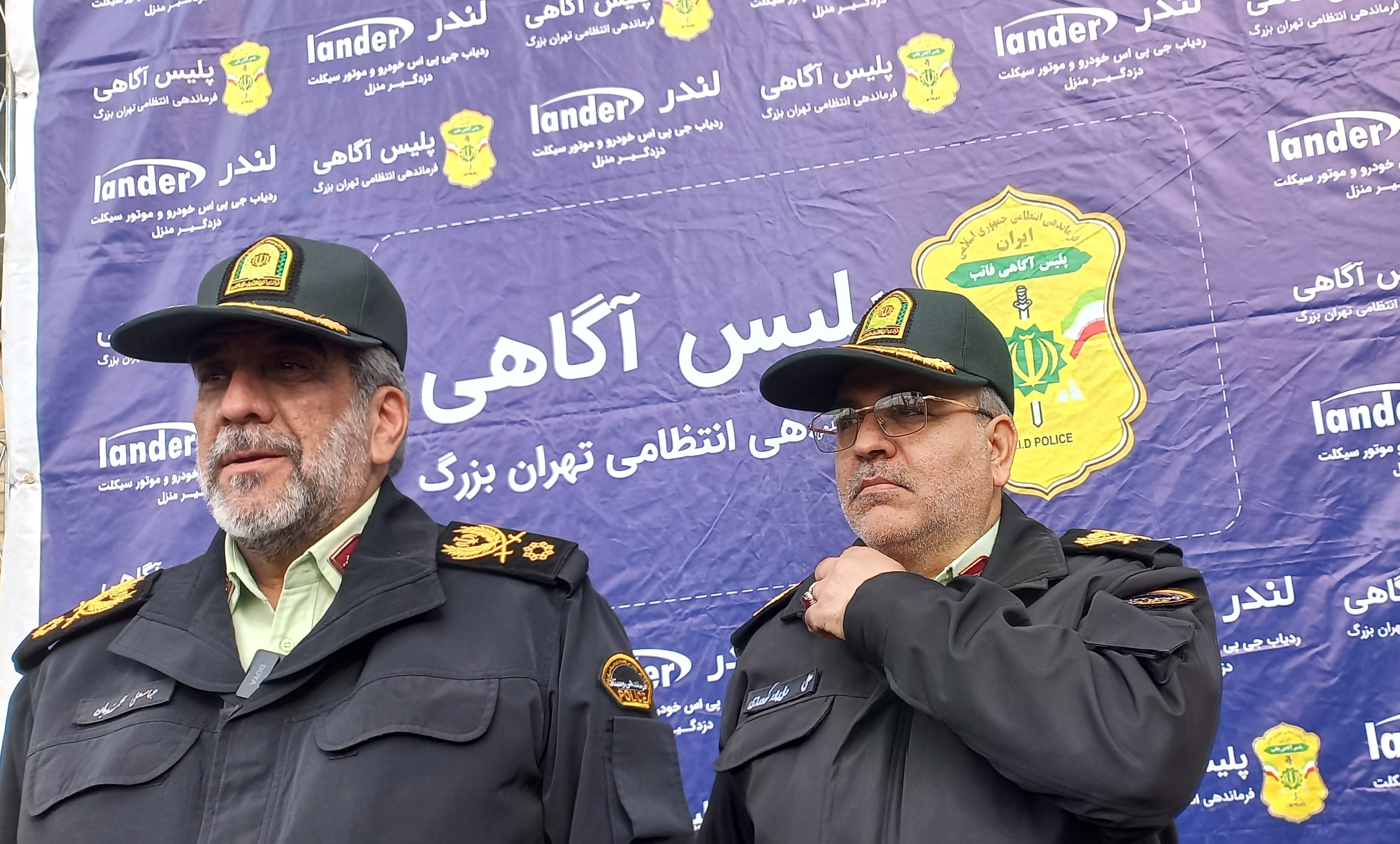 دستگیری ۲۵۳ سارق و مالخر در تهران