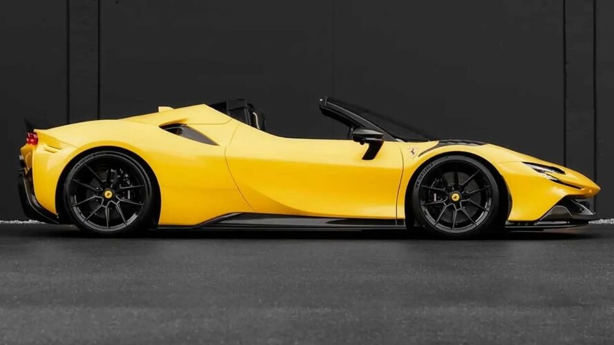 فراری SF90، کادوی کریسمس نوویتک به علاقه‌مندان!