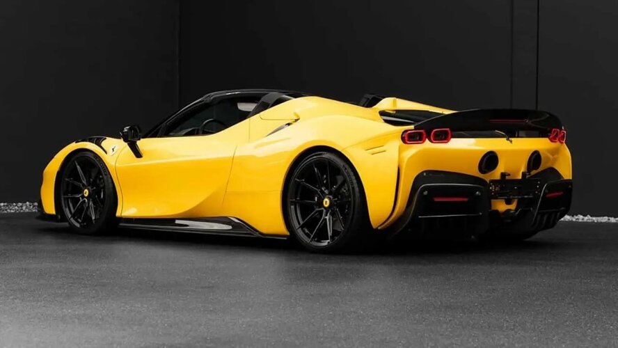 فراری SF90، کادوی کریسمس نوویتک به علاقه‌مندان!