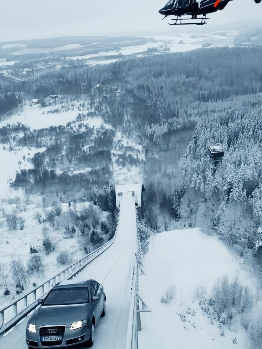 راز چسبندگی آئودی به جاده؛ حتی وقتی مسیر عمودی است!