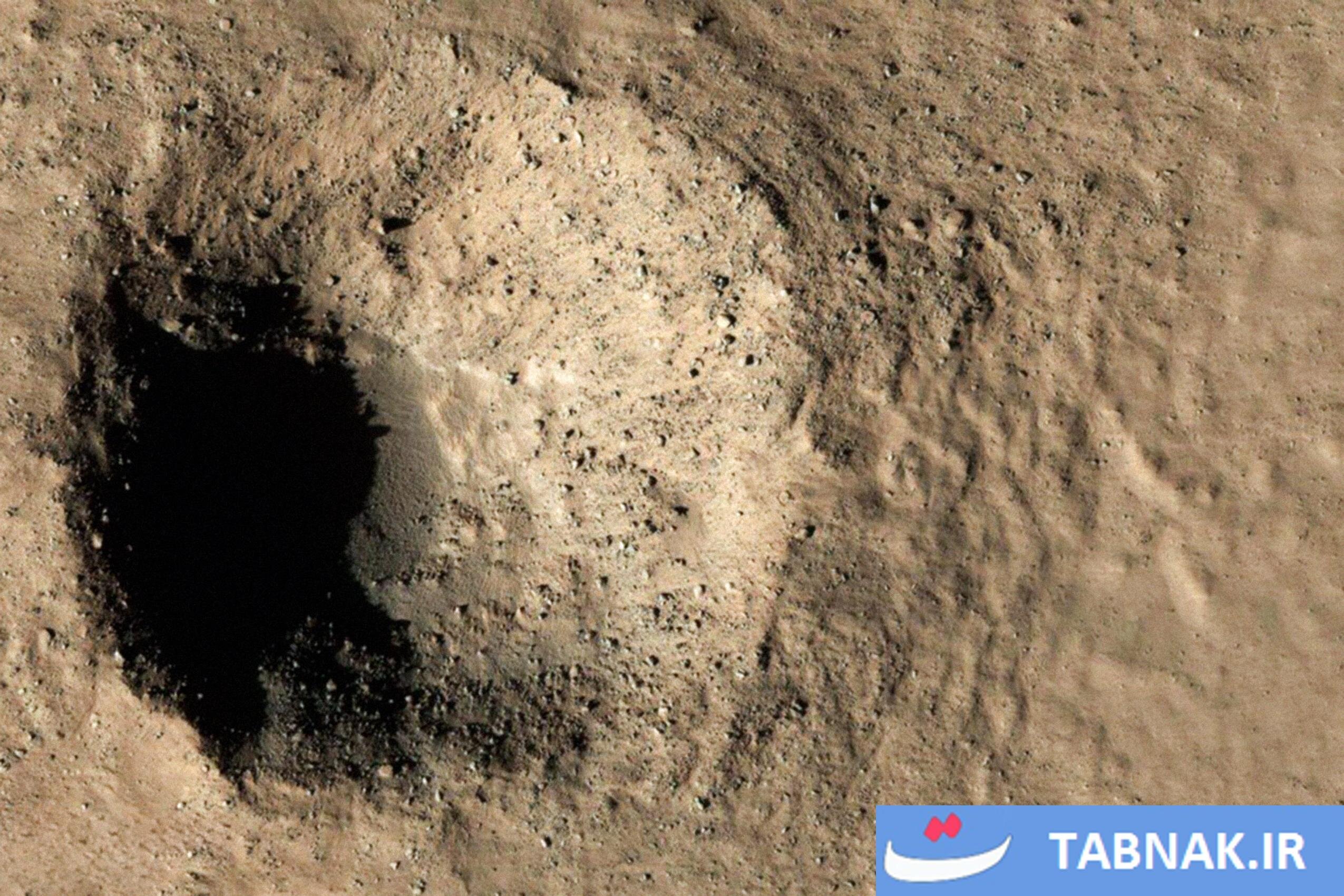نماهای حیرت‌آور از مریخ