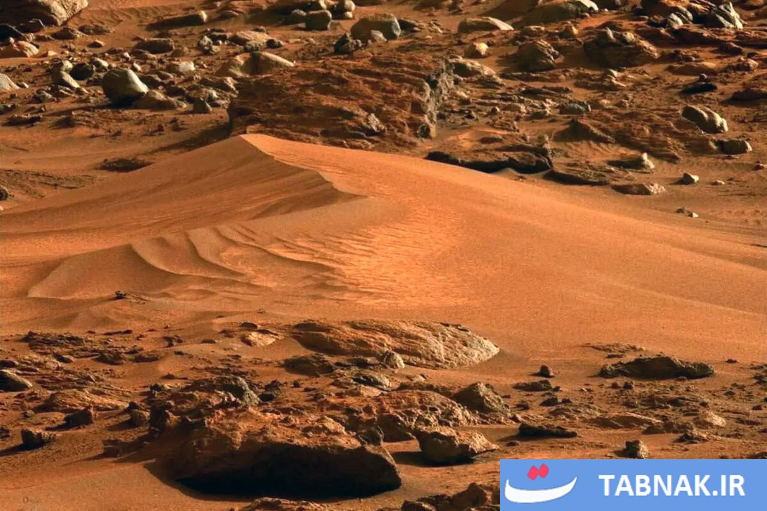 نماهای حیرت‌آور از مریخ
