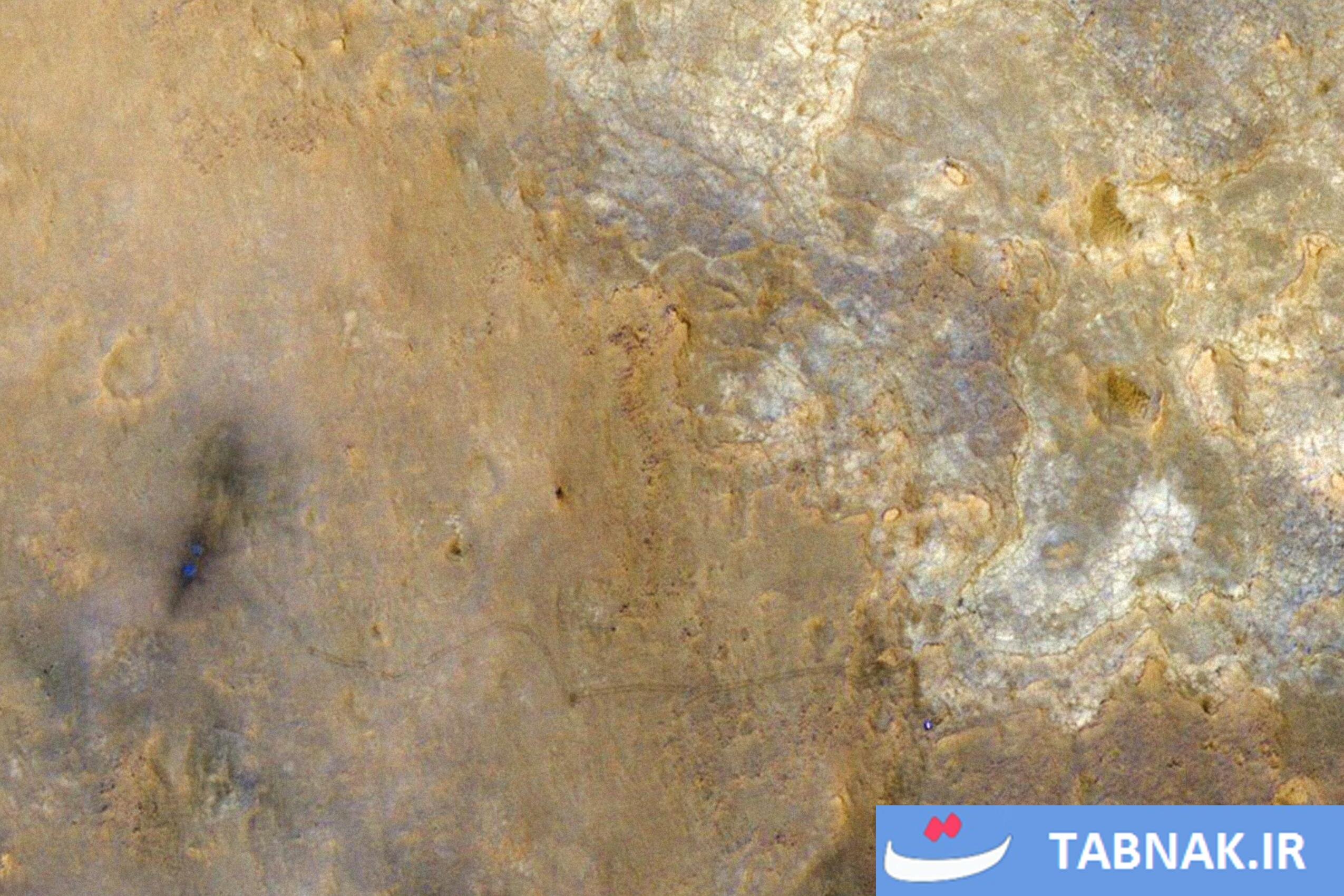 نماهای حیرت‌آور از مریخ