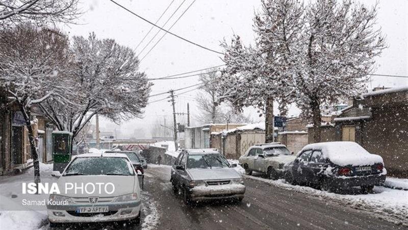 بارش برف و سرما مدارس طالقان را مجازی کرد
