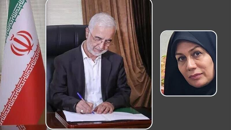یک بانو برای نخستین بار بخشدار مرکزی شهرستان کهک شد