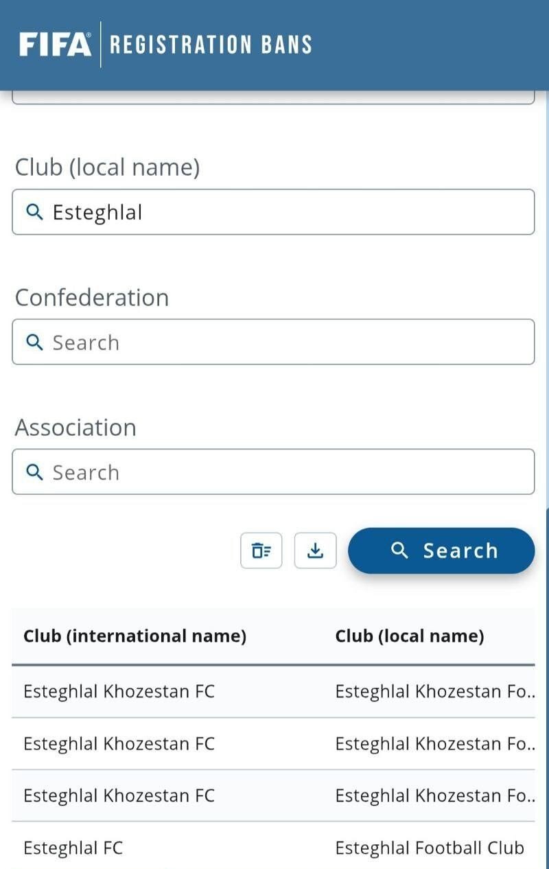 پنجره نقل‌وانتقالاتی استقلال رسماً بسته شد
