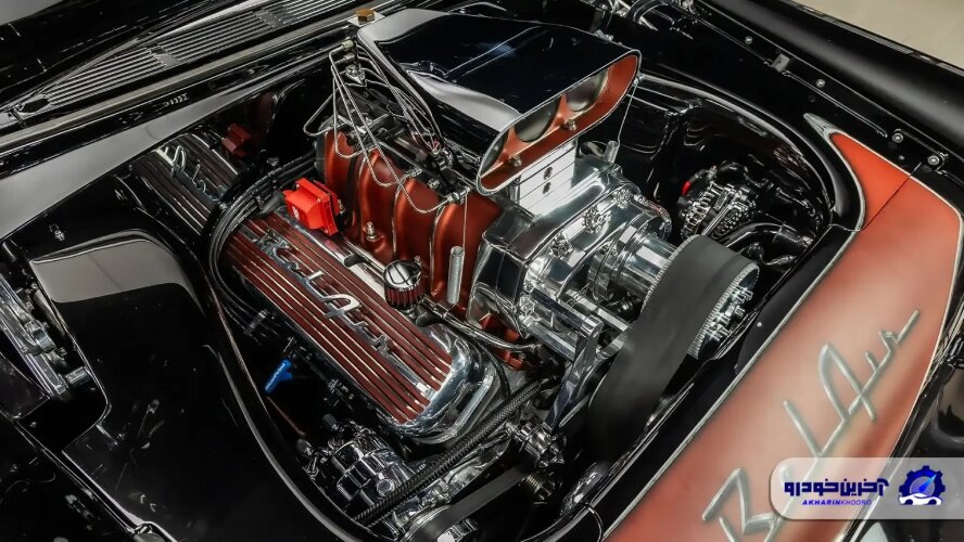 فروش جواهری کلاسیک توسط ونگارد موتور؛ شورولت بل ایر بازسازی‌شده با قلب V8 و قیمت نجومی