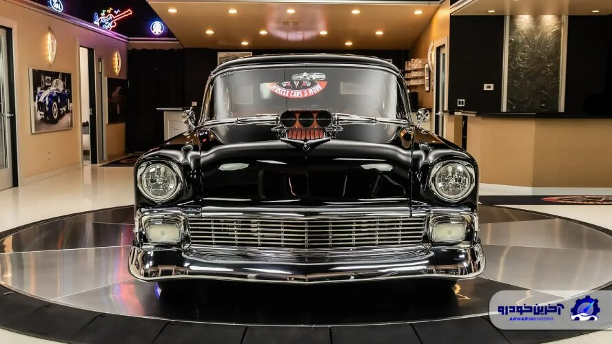 فروش جواهری کلاسیک توسط ونگارد موتور؛ شورولت بل ایر بازسازی‌شده با قلب V8 و قیمت نجومی