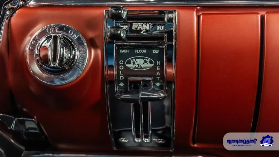 فروش جواهری کلاسیک توسط ونگارد موتور؛ شورولت بل ایر بازسازی‌شده با قلب V8 و قیمت نجومی