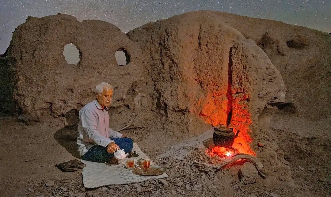 این مرد تنها ساکن روستای عروسان است + فیلم روستا