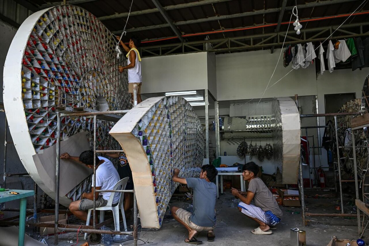 جشن فانوس‌ها در کریسمس فیلیپین