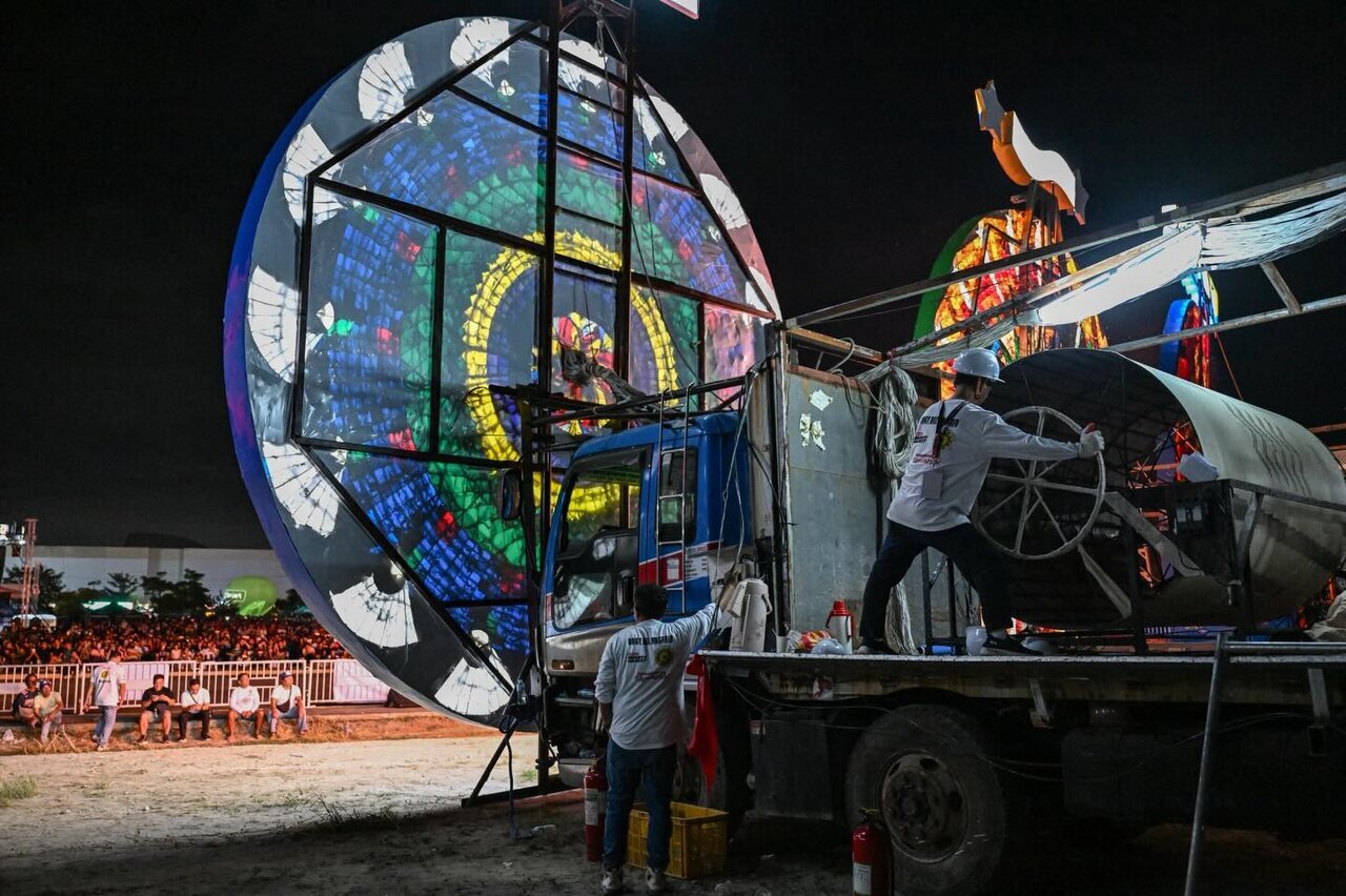 جشن فانوس‌ها در کریسمس فیلیپین