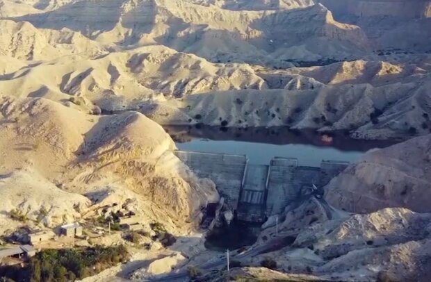 لحظه سر ریز شدن یک سد دیگر در ایران؛ حجم و شدت حرکت آب را ببینید