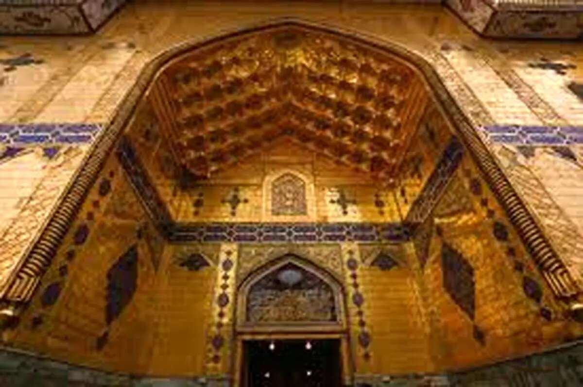 ایوان طلای نجف به زودی رونمایی می شود + فیلم